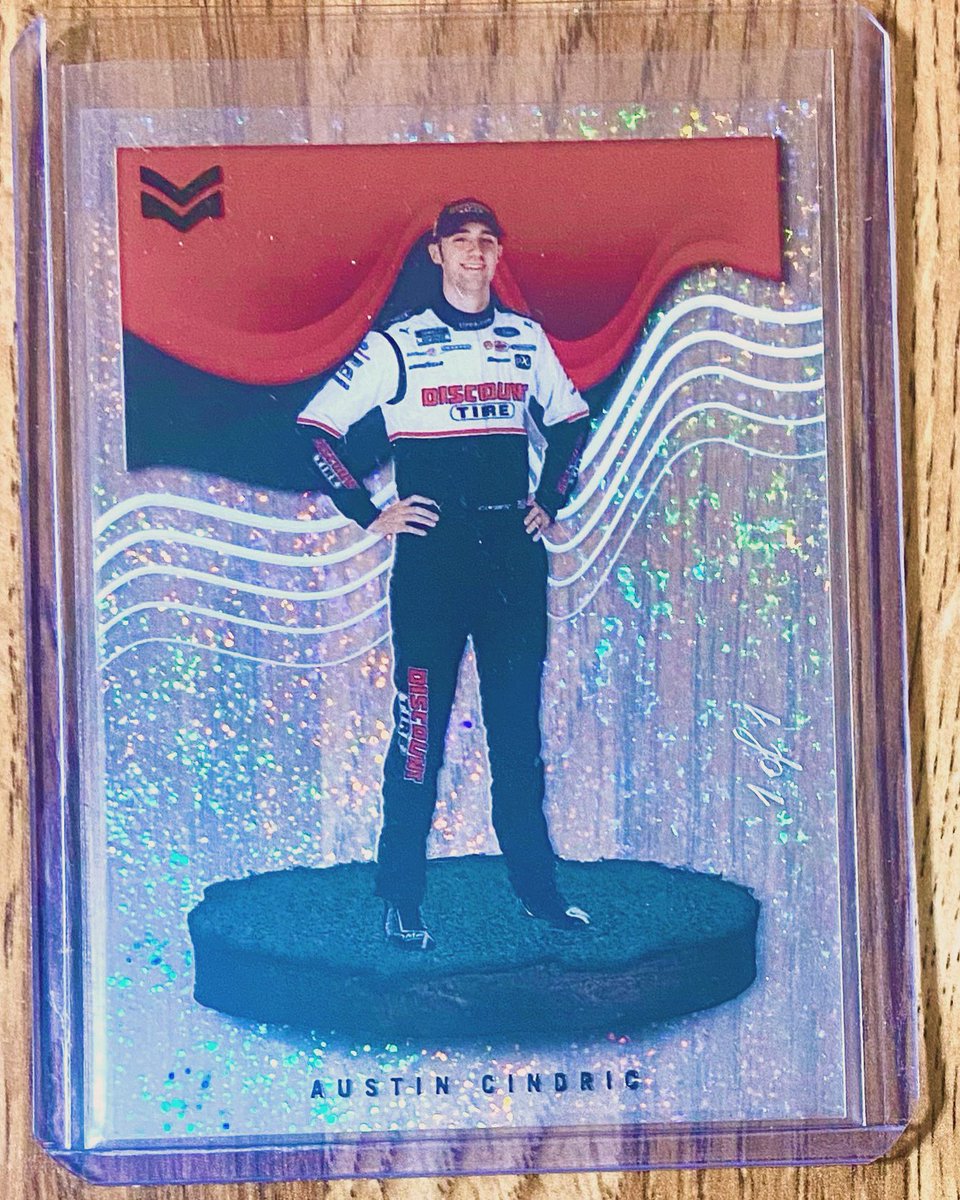 That SportsCard show Podcast (@tscspodcast) on Twitter photo Got a nice <a href="/AustinCindric/">Austin Cindric</a> 1/1 out of Panini NASCAR Chronicles from <a href="/GameTimeCollect/">Game Time Sports Collect</a> Got a nice <a href="/AustinCindric/">Austin Cindric</a> 1/1 out of Panini NASCAR Chronicles from <a href="/GameTimeCollect/">Game Time Sports Collect</a>