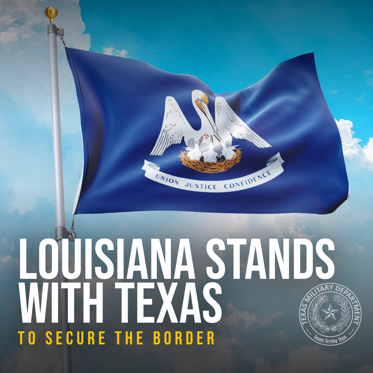 Louisiana stands with Texas