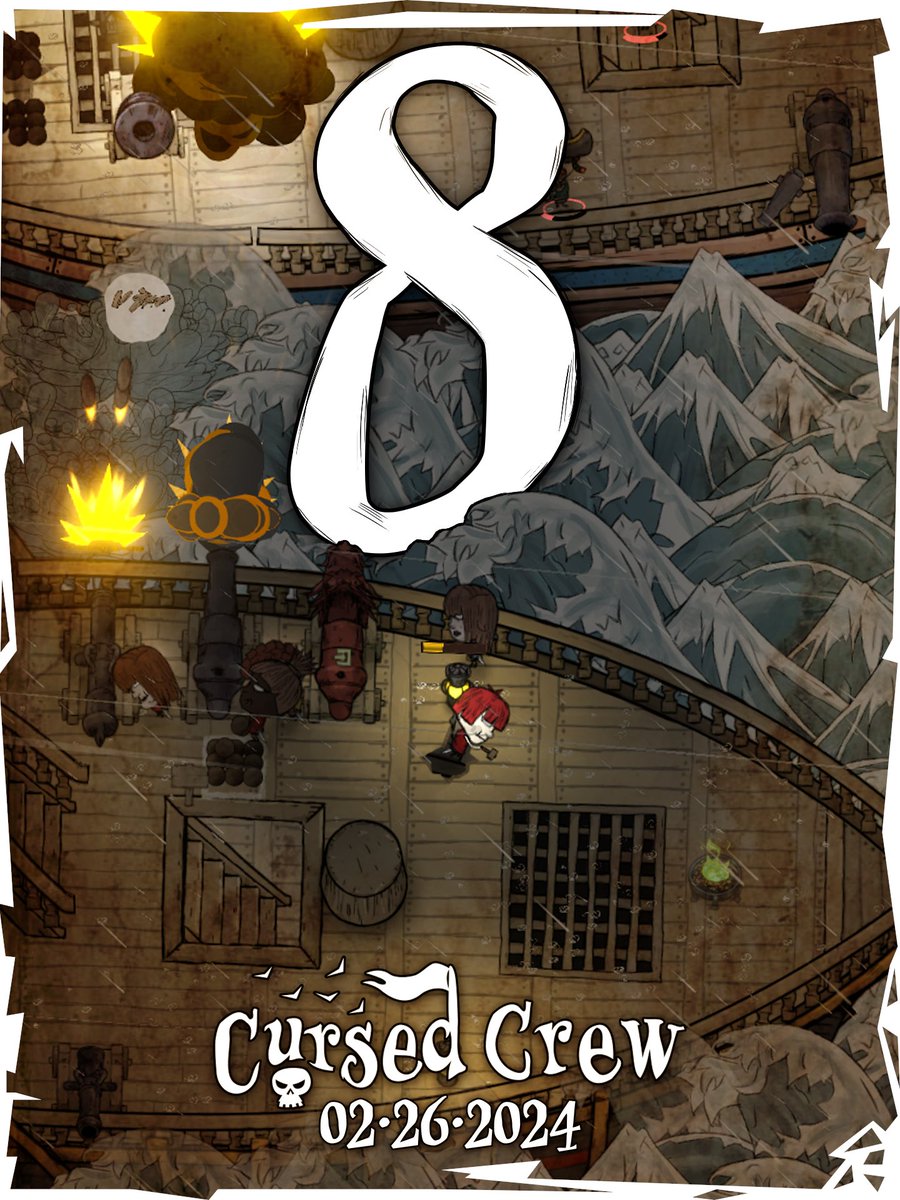 Cracklewock Games 🐙 Cursed Crew tweet media