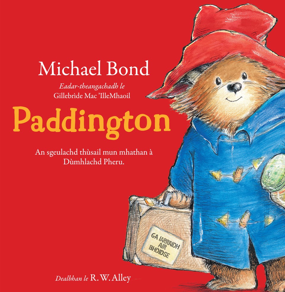 Exciting news for us as we're publishing the classic #Paddington stories in #Gaelic for the first time! Belle Media are working closely with @LeughLeabhar, & musician, University lecturer & translator @Gillebride, to bring you these books in spring. tinyurl.com/2m7pbmy7