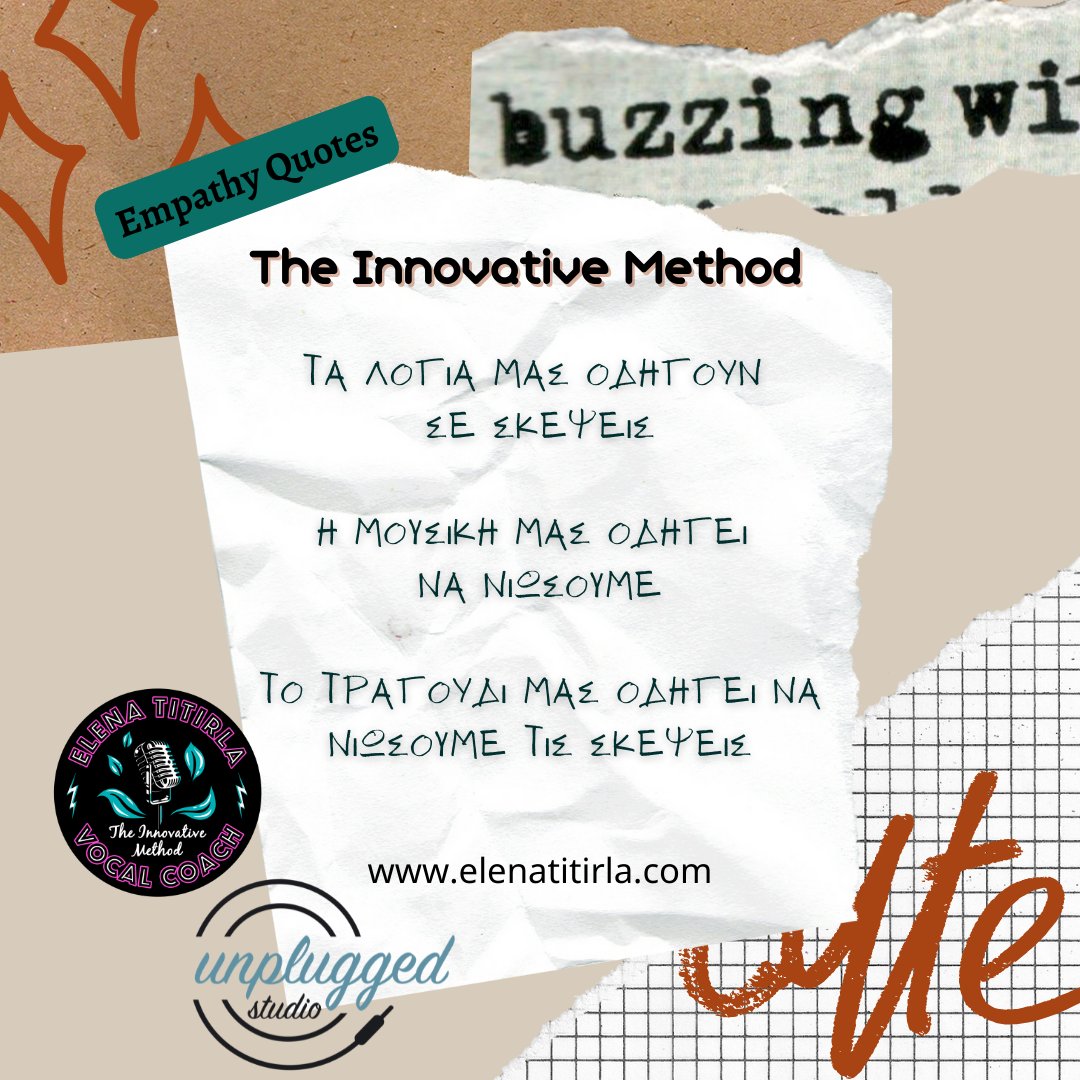Titielen's tweet photo. Elena's quotes
#quotes #quoteoftheday #spiritual #empathy #unpluggedstudio🎛 #elenatitirla #theinnovativemethod #vocalcoach #artist #singer #actress #musicalperformer https://t.co/SrokjxPS6Q