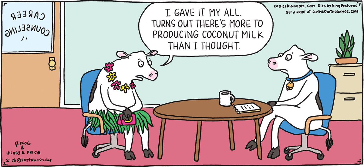 In hindsight, it was a nutty idea. comicskingdom.com/rhymes-with-or… #SundayFunday @RinaPiccolo <a href="/ComicsKingdom/">Comics Kingdom</a>