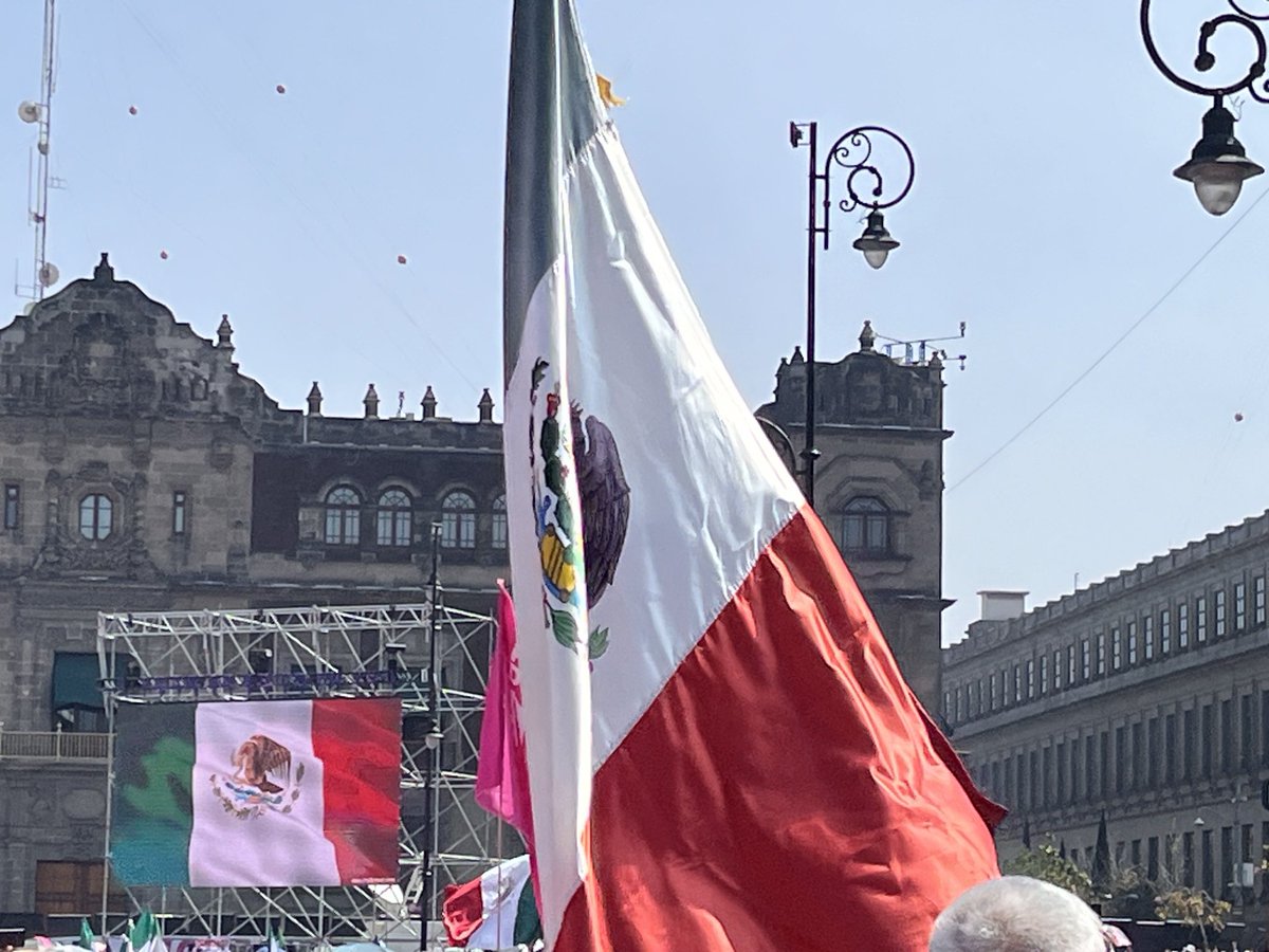 Ese gobierno que nos quita hasta la bandera, hoy volvió a ver las banderas, la fuerza y el compromiso de la #MareaRosa. #VivaMéxco #VotoLibre #YoEstuveEnLaMarcha #PoderCiudadano ⁦@PodermxXmx⁩