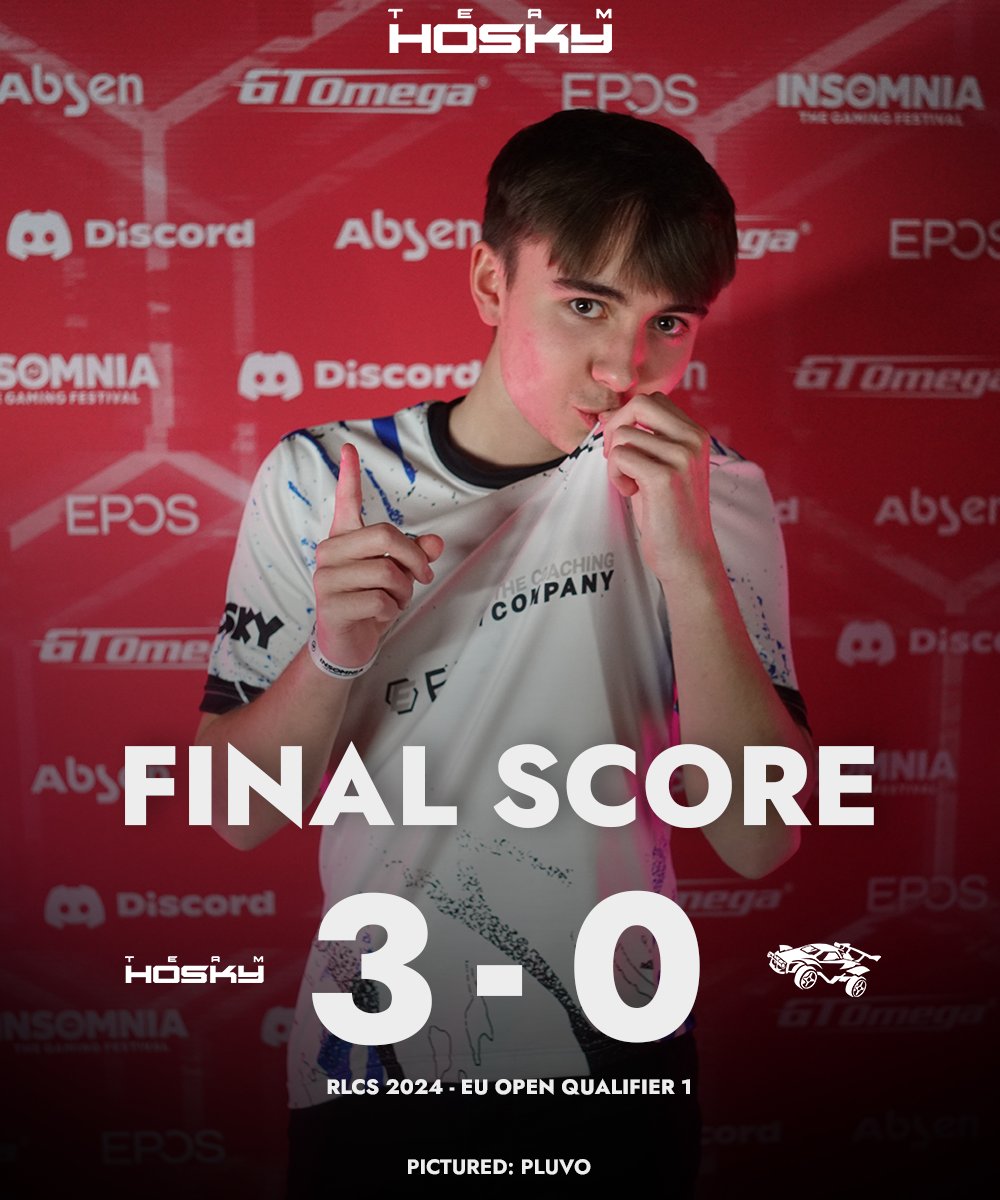 WE HAVE DONE IT!

We make the Top 16 after a clean sweep against Bills Burgs! 🧹

We cannot wait for next weekend!

LFG!!! 🔥🔥🔥

#RLCS #RLEsports #HSKWIN