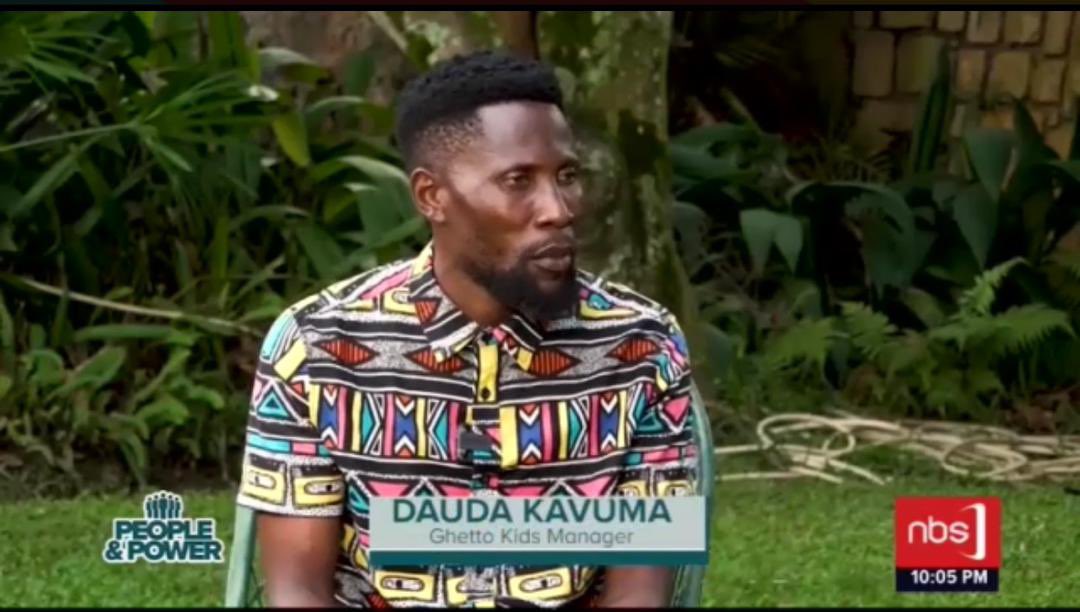 Kavuma Dauda, Manager Ghetto Kids: I found three kids in the ghetto called Nabisalu, who had failed to pay for their final PLE exams, i trained them in a skit, and we went on the street because we wanted people to tip us with money.

#NBSUpdates #NBSPeopleAndPower