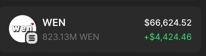 Sending $500 in $WEN to a random lucky follower ♥️ Drop your $SOL addy, follow & RT 🎁 ~ 24 hrs ⏰