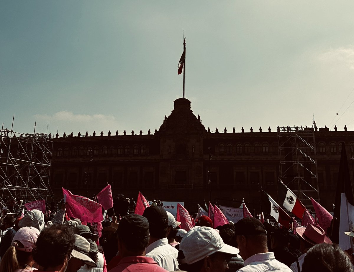 Por México 🇲🇽 
#VotoLibre
#MarchaPorLaDemocracia