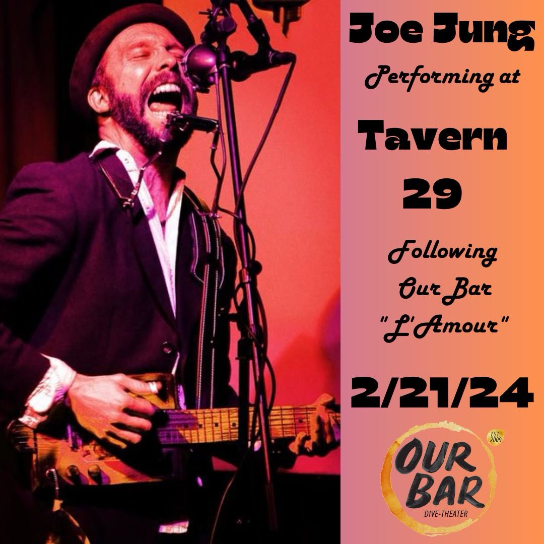 Do you have your tickets for Wednesday yet? 
After the show, Our Bar Co-Founder, Joe Jung, will keep the party going!
You do not wanna miss it — get your tickets today for Our Bar “L’AMOUR” Feb 21st at 8 pm at <a href="/tavern29/">Tavern29</a>!

ubmeevents.com/event/bdbac05a…