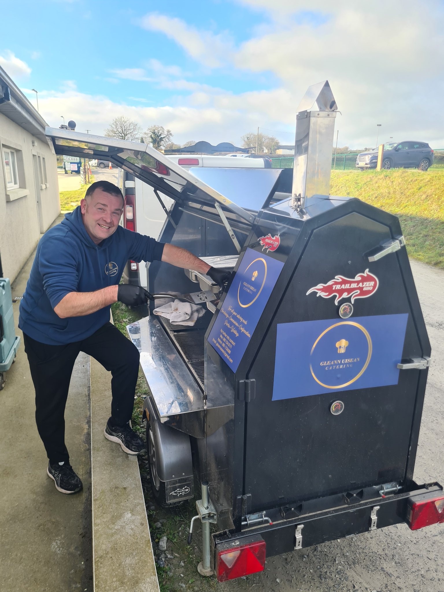 Mobile bbq cheap catering