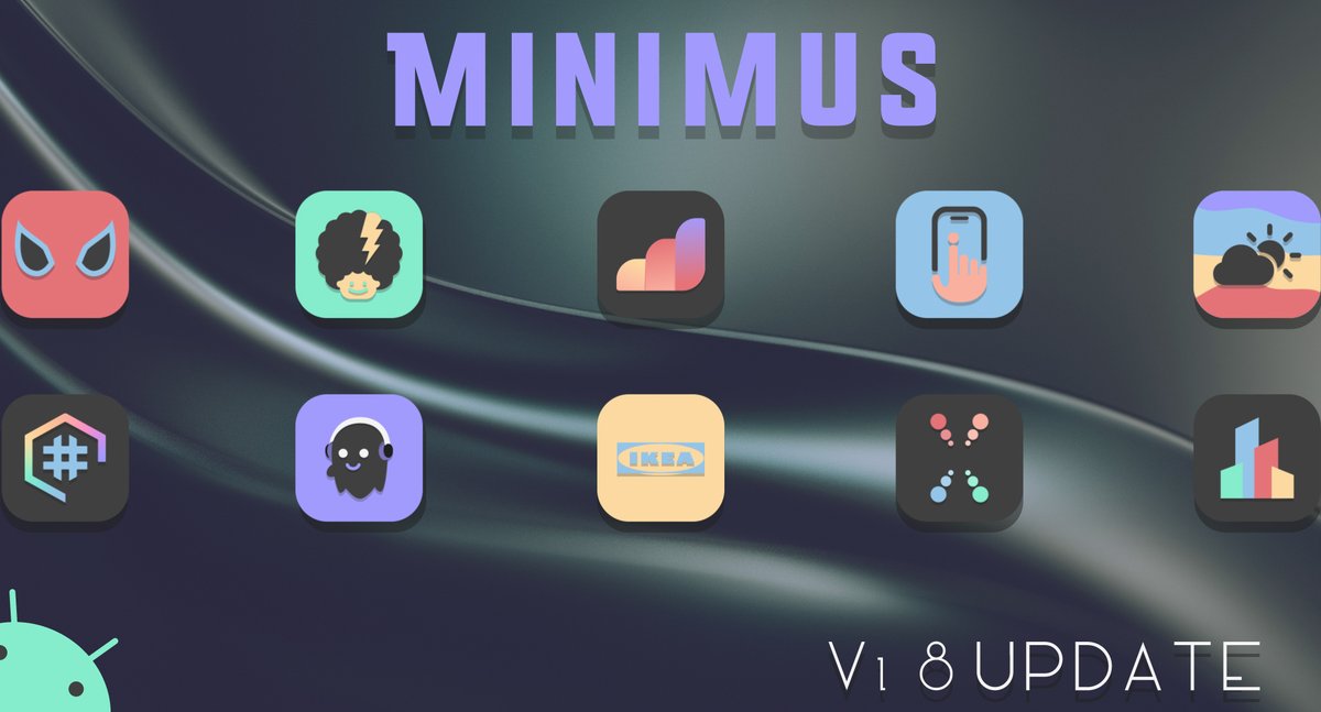 🚀 Get the latest Minimus #icons update v1.8 NOW on Google Play! 🎉 Don't miss out on snagging your FREE copy of these sleek and stylish icons. With 51 new icons that you're sure to enjoy. Update your device's look and feel today with Minimus! 

Link: play.google.com/store/apps/det…