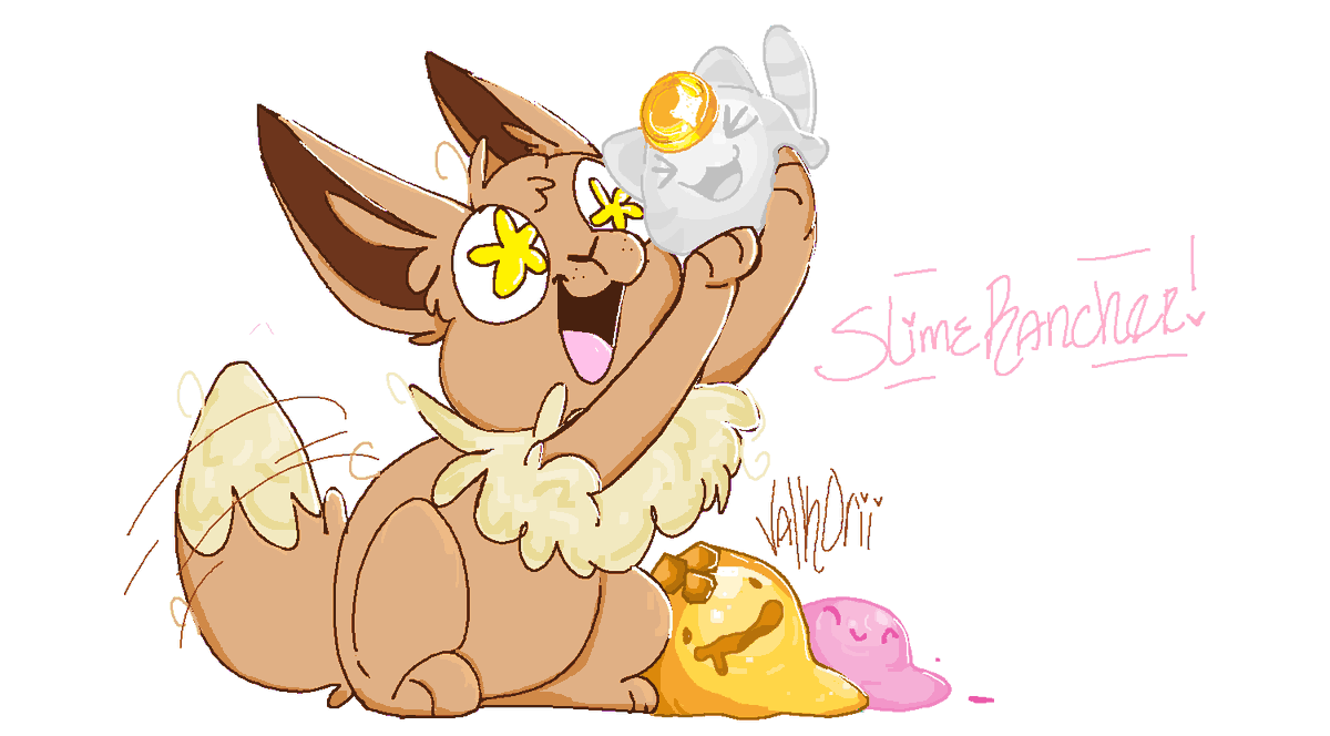 Hey, been a minute. I'm live, with Slime Rancher 2.

twitch.tv/valkorii
