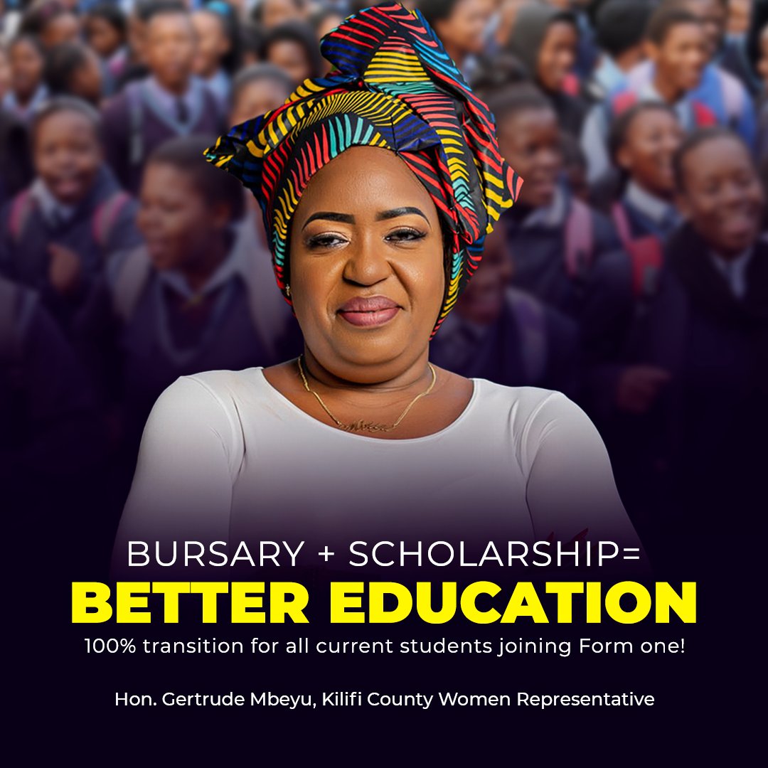 Education will always take the first priority in my development agenda to build a great Kilifi County 
youtu.be/x6RueJ2rQM0?si…