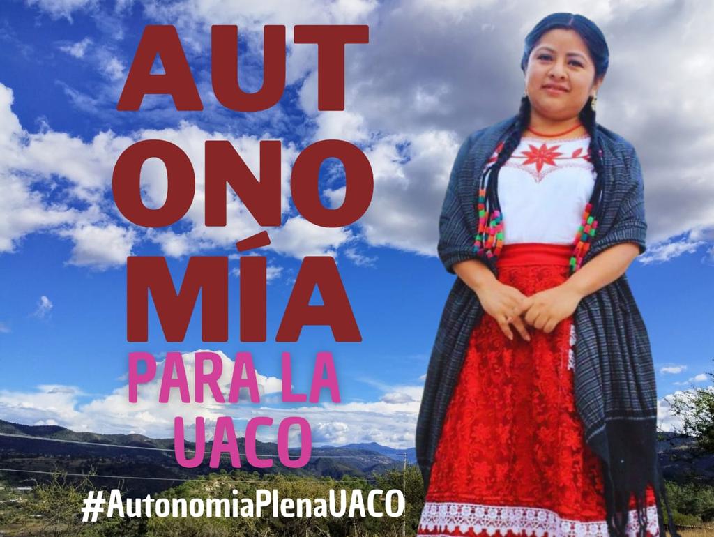 rigovqz's tweet photo. Por la exigencia de una autonomía plena de la #UACO, #comunalidad https://t.co/hS2UEwbZkS