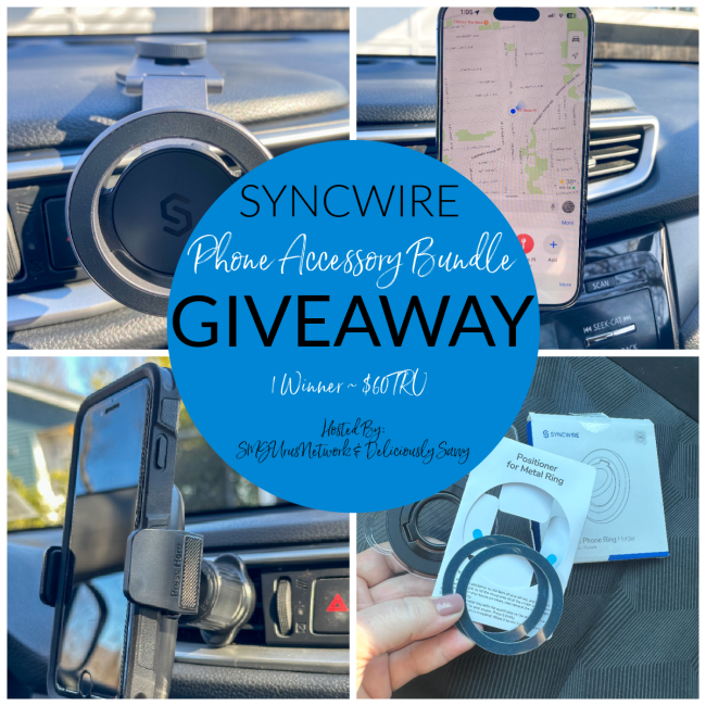 MikiHope's tweet photo. The SYNCWIRE Phone Accessory Bundle GA-1-US Ends 3/20 @DeliciouslySavv @Syncwire #SYNCWIRE https://t.co/eRmjoaU3w3 #Giveaways https://t.co/q463JGfA7j