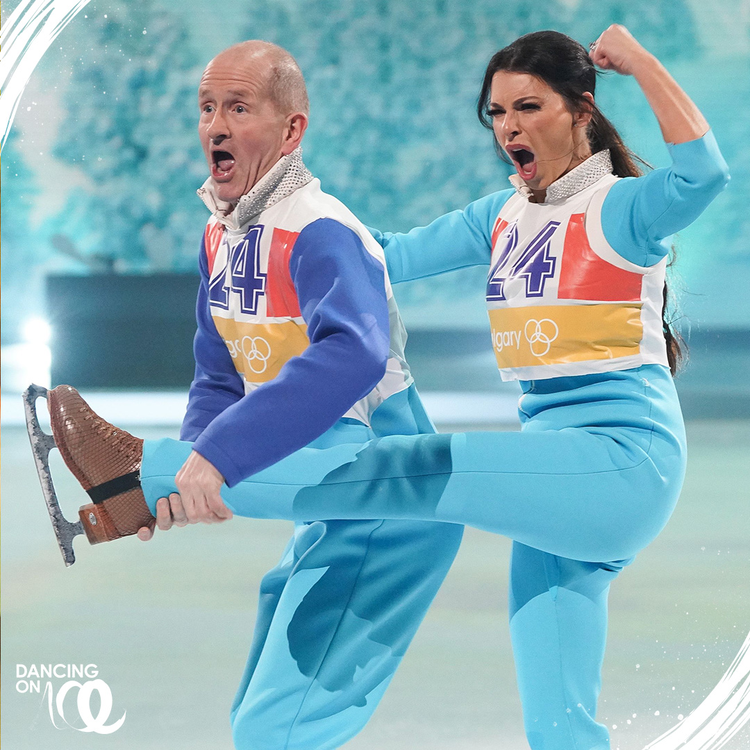 Eddie soared like an eagle in 1988, and he's only gone and done it again tonight 🦅 #DancingOnIce