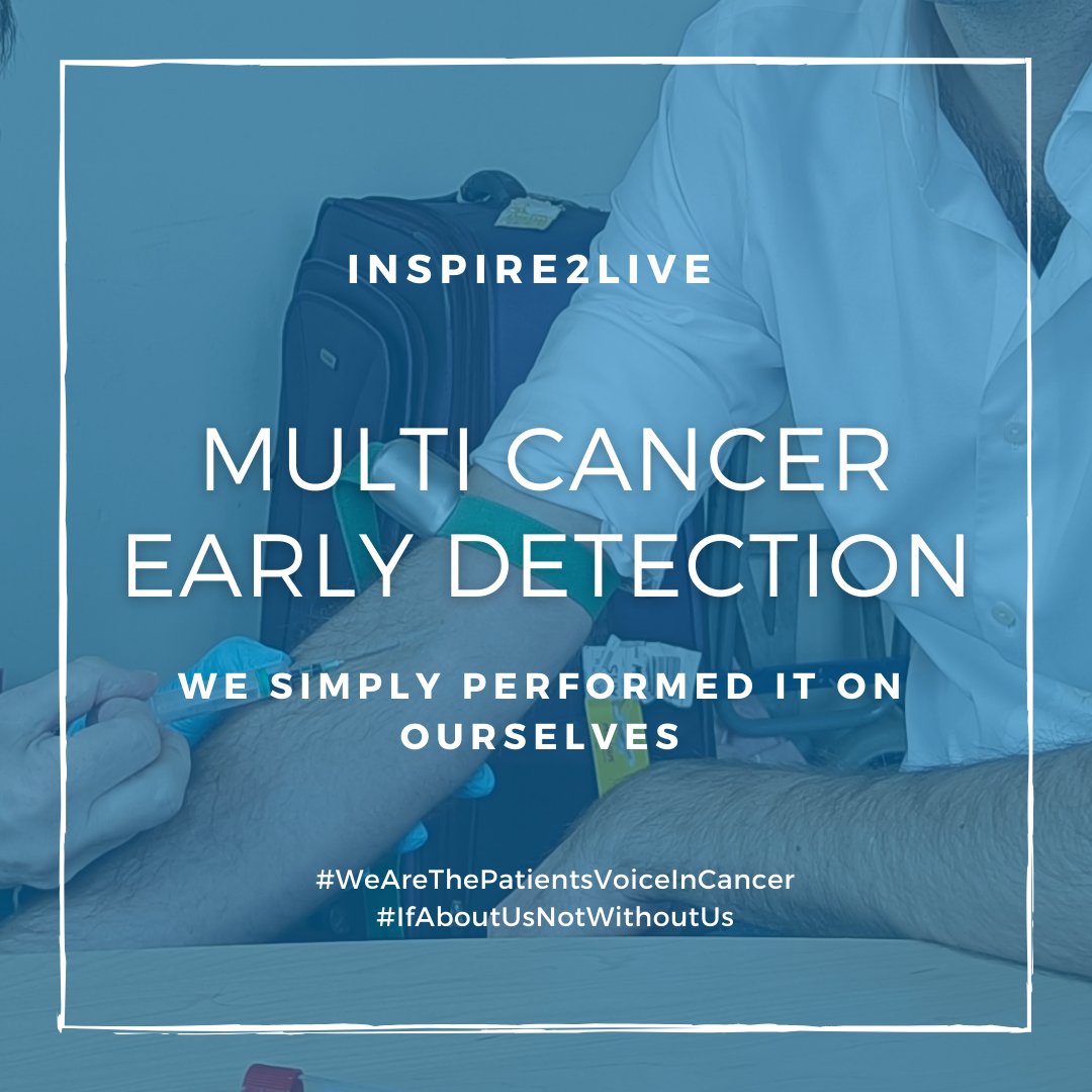It was not an experiment. It was not a trial. We simply performed the OncoSeek multi cancer early detection test on ourselves.

Want to know more and also know what the results were? Read more at inspire2live.org/news/multi-can…

#inspire2live #i2l #wearethepatientsvoiceincancer