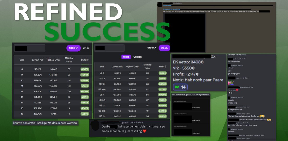 1 Ping, hunderte von Checkouts, tausende Euros von Profit.

Den Ping hatten wir schon eine Woche vor allen, weswegen unsere Member entspannt hunderte von Paaren mitnehmen konnten 😋.

Jetzt schon Ping des Jahres?