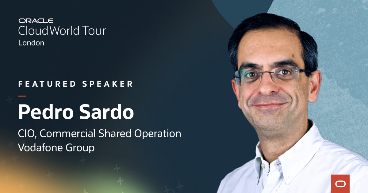 rajivksingh's tweet image. Join us at #CloudWorld Tour London and learn how customers like @VodafoneGroup are reimagining their industries: social.ora.cl/6018nK5FQ