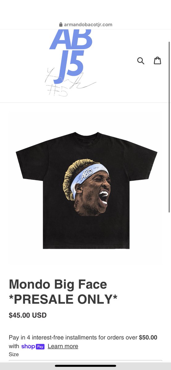 New shirt just dropped go cop while supplies last!!! armandobacotjr.com/products/mondo…