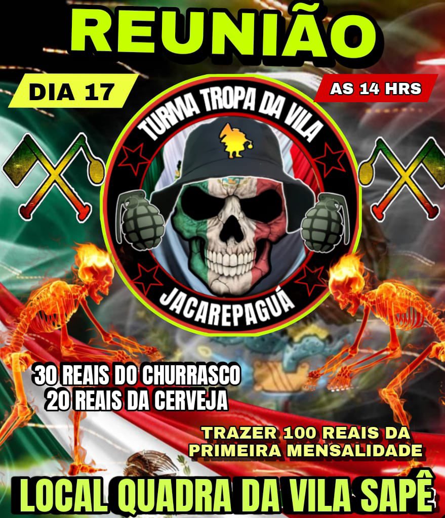 A largada foi dada, equipe el chapo vai pra rua 💥
