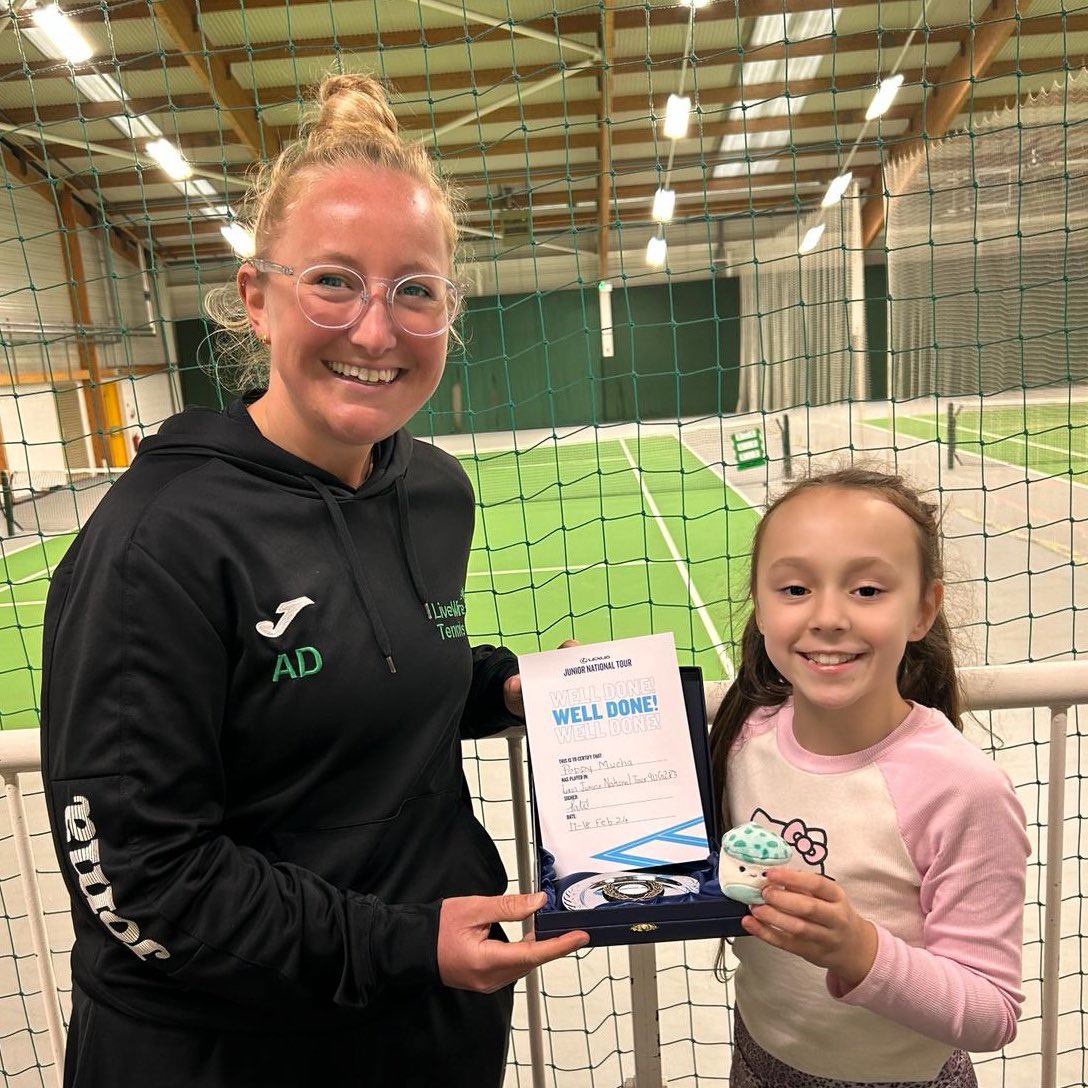 Super proud of Poppy today, runner up at the 9&amp;U National Tour G2. Great work throughout the competition following goals and building on them round by round. Keep up the fantastic work 💪🥈🎾