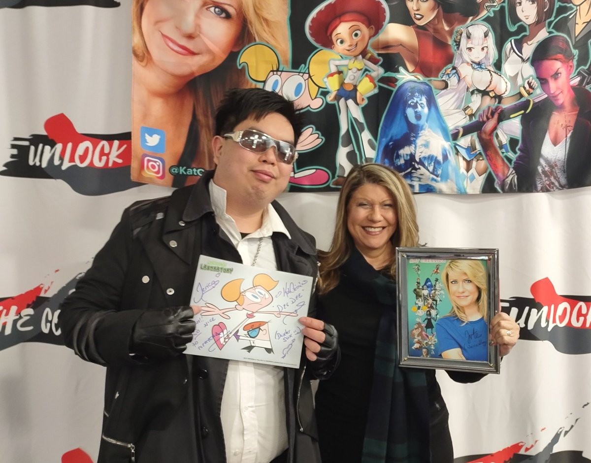 jericollage70's tweet photo. Such a Great Time @UnlockTheCon where I finally met The Amazing @KatCressida! It was honor to meet you Kat! #UnlockTheCon #DexterLaboratory #Disney #DarkDeception #CookieRunKingdom #TheWolfAmongUs #EpicSeven
Collage Credited By Me πΈ: @jericollage70 https://t.co/w73pxSDh3i