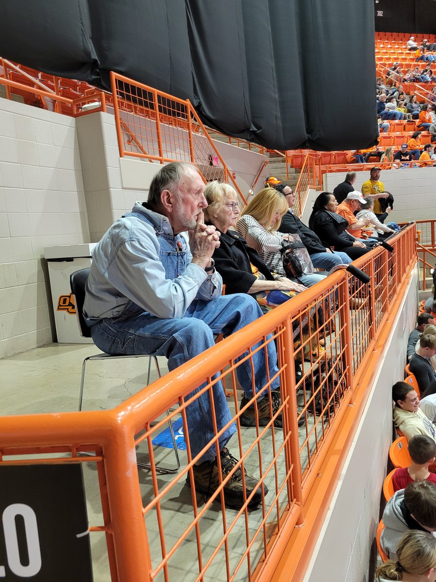 Coach Blas (@coachjblas) on Twitter photo Don Blasingame, longtime voice of <a href="/CowboyWrestling/">OSU Cowboy Wrestling</a> in the house for a #Bedlam Beat Down!
#GoPokes
<a href="/OSUAthletics/">Oklahoma State Athletics</a>
<a href="/cowboyvoice/">Larry Reece</a> Don Blasingame, longtime voice of <a href="/CowboyWrestling/">OSU Cowboy Wrestling</a> in the house for a #Bedlam Beat Down!
#GoPokes
<a href="/OSUAthletics/">Oklahoma State Athletics</a>
<a href="/cowboyvoice/">Larry Reece</a>