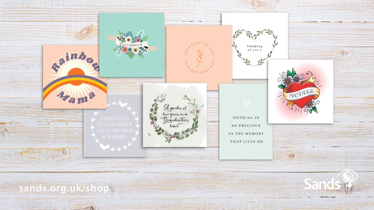 SandsUK's tweet photo. #MothersDay can be a really difficult time for those who have experienced #PregnancyLoss or #BabyLoss
Sending a card can bring some comfort and let them know you are thinking of them.
We have a beautiful range of cards in our shop.
➡️ https://t.co/PRxfxnhNBO
#AlwaysAMum https://t.co/fLBq8XqeTi