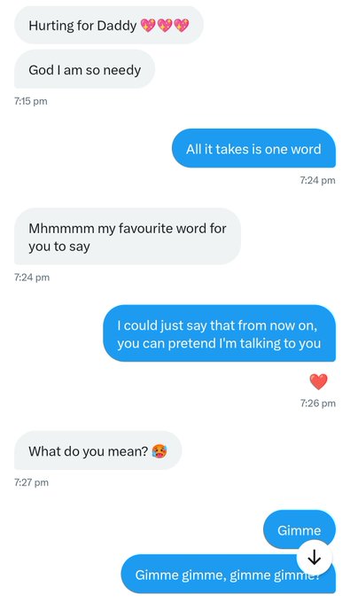 I don't even need my words to drain you of triple digits.  I want it all, and I deserve everything Gimme