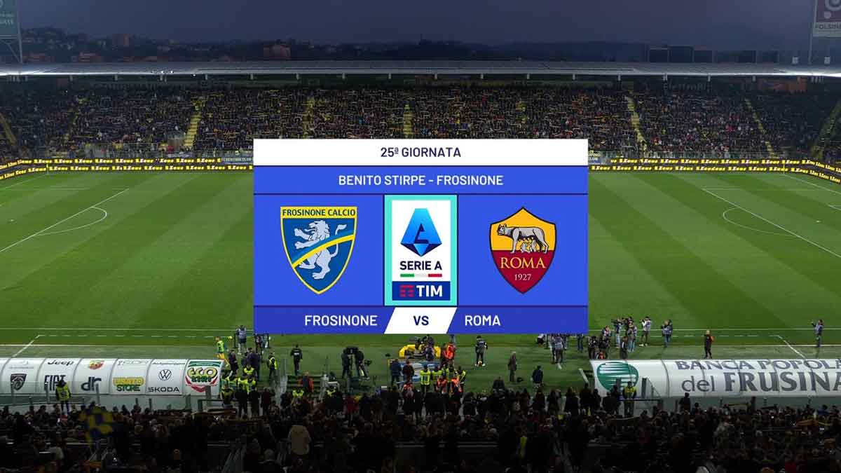 Frosinone vs AS Roma
