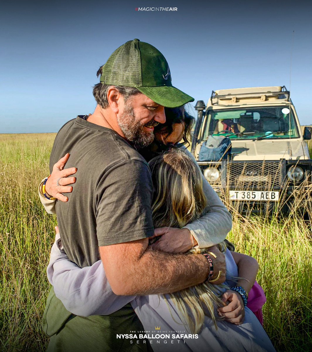 Spontaneous hugs, and the magical connection that fly beyond the clouds. It’s as if the very act of floating above serengeti has filled our hearts with an indescribable happiness, leaving us breathless. 

Come feel it with us!

nyssaballoonsafaris.com