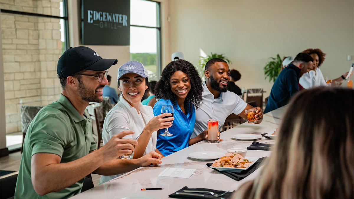 Fuel up at Edgewater Grill before or after hitting the course! Share your top pick from the menu – what's your winning order?