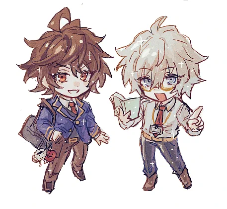 ご一緒させていただいた絵茶で描いたやつです🪽 