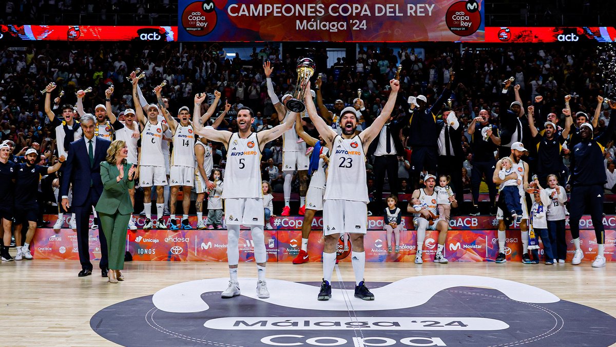 RMBaloncesto's tweet image. 👏 #CAMPEONESCOPA 👏