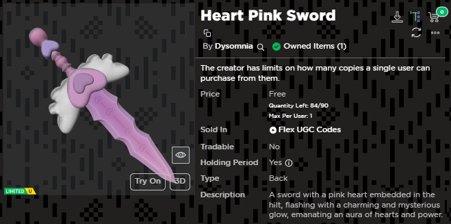 skazuw's tweet photo. 🎉 Heart Pink Sword Giveaway! 🎉

- Follow me @kozuutto + @LitllMoon
- Like and Retweet this post! ❤️
- Reply "Wawa" and proof of all steps

🕐1 winner will be picked tomorrow in any hour. https://t.co/VQT0y74dbT