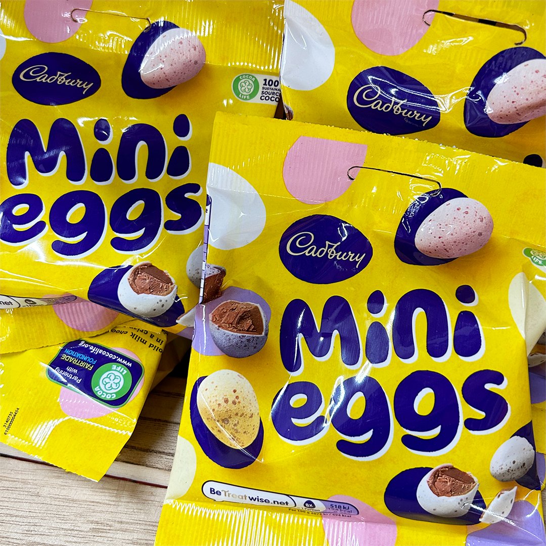 🚨 PSA: Mini Eggs have officially landed back in-store! 🚨
Get them before they're gone... again!👀

💬 Tag a Mini Egg lover who needs to see this in the comments!

#qdstores #valueguaranteed #cadburys #minieggs #easter