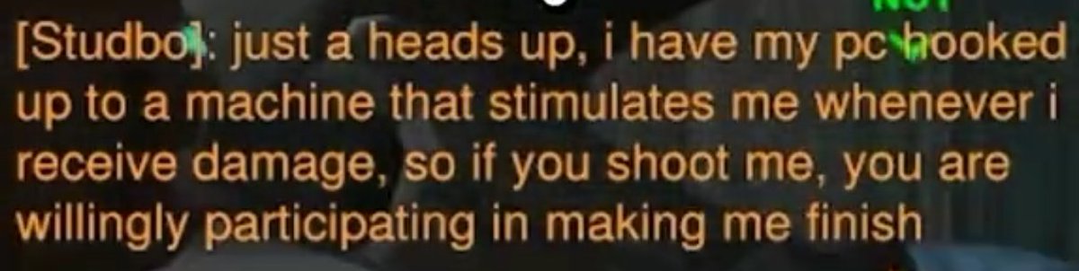 This still has to be the most wild message sent in overwatch