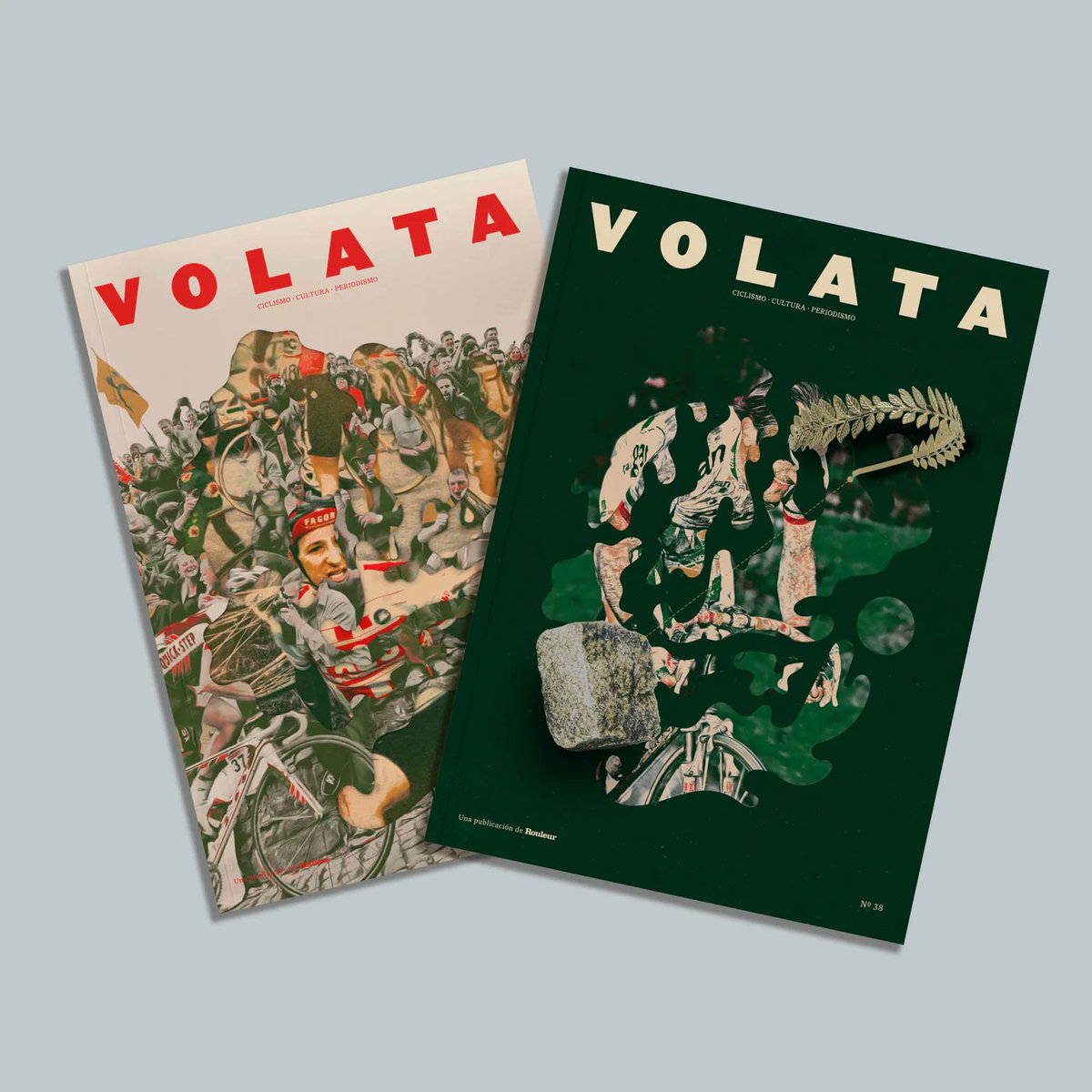 ccvolata's tweet photo. ¡Llega el fin de semana de apertura! 🙌🏽 Y para los amantes de los adoquines, las cotas y los Monumentos unimos en un pack especial #VOLATA32 y #VOLATA38 🪨

📚 Dos números de coleccionista para descubrir historias inéditas sobre las carreras de un día.

➡️ https://t.co/6kTMn8mXq3 https://t.co/XN05o8ytJ8