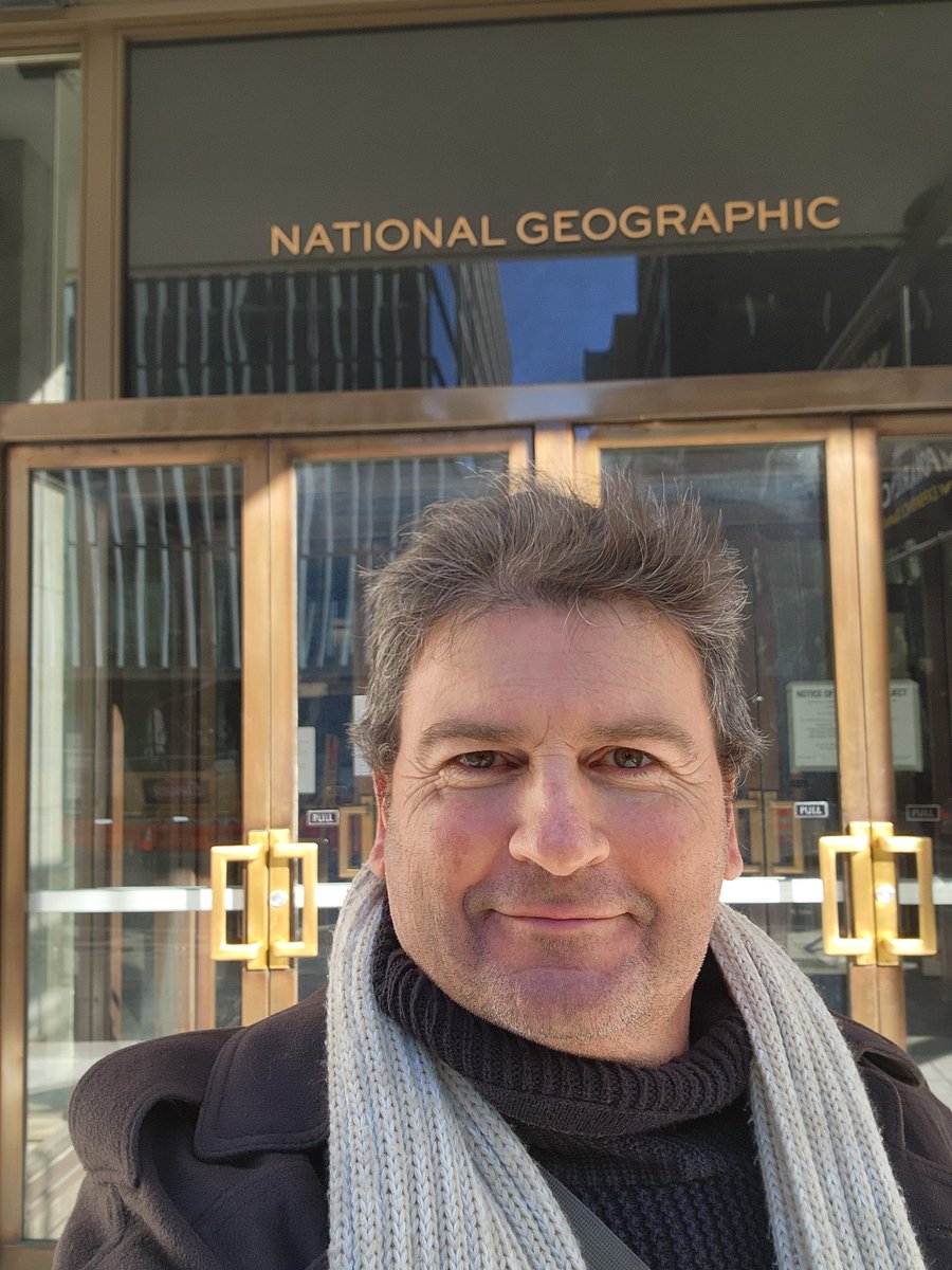 AviadScheinin's tweet photo. Visiting the National Geographic headquarters, as an Explorer, a dream come true. https://t.co/JW1aOp3qDr