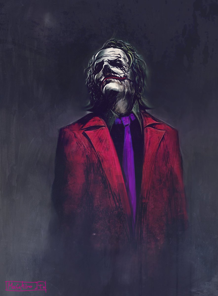 Joker. A doodle to get refreshment from working :-]