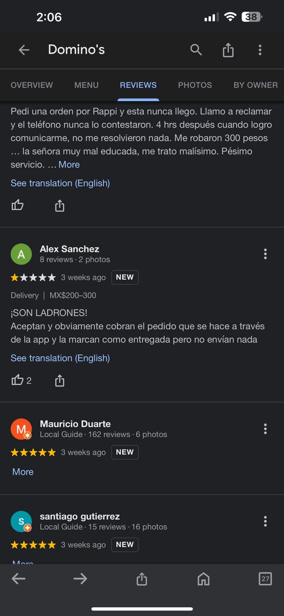 karencaastro's tweet photo. @dominosmx les debería dar pena, que tantos clientes metamos quejas, roguemos por tener un servicio de calidad en Santa Fe, y aún así, no hagan nada… de verdad siempre. Siempre hay tema con esa sucursal. Es PÉSIMA. Hagn algo! https://t.co/08xv6wc1bZ
