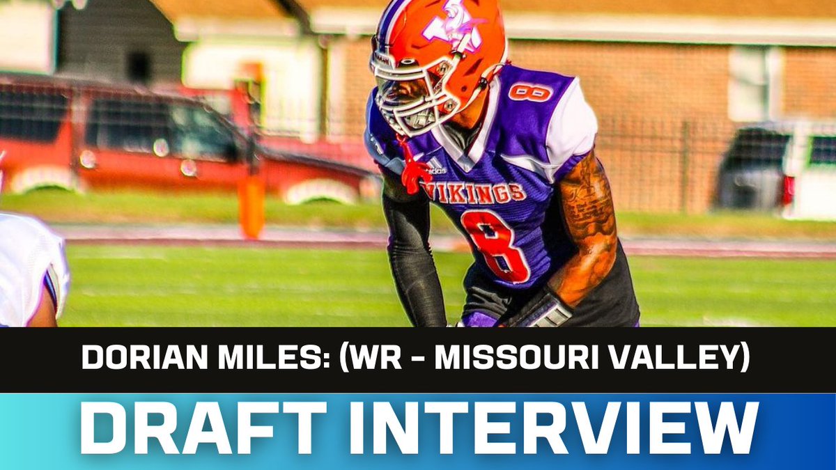 JustinDavidKish's tweet photo. For the ninth consecutive year, Kish Sports Media Network will be providing extensive professional football draft coverage in addition to spring football coverage. Today, Kish Sports Media conducted a pre-draft interview with Missouri Valley wide receiver, Dorian Miles (@IAmDorianMiles).

If you are a pro football draft prospect or looking for media attention to play spring football and would like to be interviewed, then feel free to contact Justin Kish via messaging us or contacting him via email at JustinDavidKishSports@Gmail.com.
•
Tell us about College Football experience?

The college football experience for me were honestly some of the best years of my life. I was blessed with the opportunity to attend multiple universities all over the United States. The college football experience gave me lifelong bonds and stories that I can tell my children one day whilst also showing me how much I have in common with people who seemingly are nothing like me. College Football also taught me discipline, and resiliency. I think in playing at multiple schools and earning a variety of awards, I think I truly made the most out of my college football experience.

When you look back at your college career what is one game that stands out from the rest and brought out the overall best in you as a player?

I feel as though the game that sticks out the most to me would be my first year at Missouri Valley college when we played Culver Stockton College. I finished the game with over 100+ yards and two touchdowns, one being the game winner. I think that coach really tried to put the ball in my hands that game and give me opportunities to make plays. When given that chance I ran with it, and we were able to get the much-needed conference win.

When you look back on your college playing career, can you name a time where you overcame adversity and what did you learn from the ordeal?

I think the biggest force of adversity came with each time I transferred. It became really hard to bet on myself in regard to football when it seemed as though I couldn’t find the right program fit for myself. Early in college I wasn’t the best student athlete on or off of the field, and at the time I had no aspirations to be. I think honestly, it took failure in both fields for me to lock in and work harder. Through that I learned that football is not a right, it’s a privilege. Football is a game that many wish they could play, and luckily God granted me the ability to play at a high level. I learned to used the talents that God gave me and to treat football like the great opportunity that it is.

When you look at your style of play what would be your biggest trait you possess and what is one area you are always improving on a daily basis?

On the field I think my style of play is very exciting. I have very deceptive speed and good change of pace when route running. I think that my biggest trait is my sure handedness. I believe that when the ball is in my vicinity it is 100% without a doubt mine. Everyday I’m looking to improve my footwork in hopes of adding some more elusive moves into my arsenal. I think that’s nowadays the best receivers are the ones who can take what was supposed to be a 6-yard gain, for 80 yards.

What do you look for when watching game film? And what would you like draft scouts to look at when watching your game film?

When I’m watching opponent game film I’m normally looking for tendencies. What does the corner like to do when he’s disguising coverages? What are his coverage techniques? Is the corner patient or aggressive? Does the safety come downhill hard on run plays? These are the types of questions that I ask myself in order to better prepare myself to compete against my opponent. I hope that when watching the game film the draft scouts don’t just look at my highlight plays, but I hope they look at the key blocks that I’ve had and the times in which I beat my man but simply just didn’t get the ball. 

How do you standout from other draft prospects at your position?

I think that not only do I stand out with my play style, but I feel as though I’m a very good teammate. I think that I have the ability to lead others well, simply by getting to know them outside of the sport of football. Also, I’ve seen a lot of drops in the professional game of football, I think that my sure handedness sticks out from most. 

If you could compare yourself to any current pro football athlete, who would it be and why?

I think if I could compare my play style to someone’s it would be Tee Higgins. I think Tee Higgins is very underrated and underused. In my opinion I think I have a very similar play style to him. As far as the type of teammate I am, I’d like to think I’m like Jason Kelce, very dependable but also always a good time to be around.

What is your final pitch to pro football general managers and draft scouts?

To NFL pro scouts, I hope that you see just how much potential lies within me. My goal is to chase a ring with whatever organization wants to take a chance on me. When you take a chance on me you get one of the most hardworking individuals that you’ll find in today’s era of football. 

#Draft || #NFLDraft #CFLDraft || #NFL #CFL #UFL #CFB