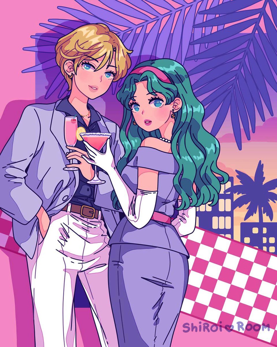 It’s you and me in the sunset 🌴💕