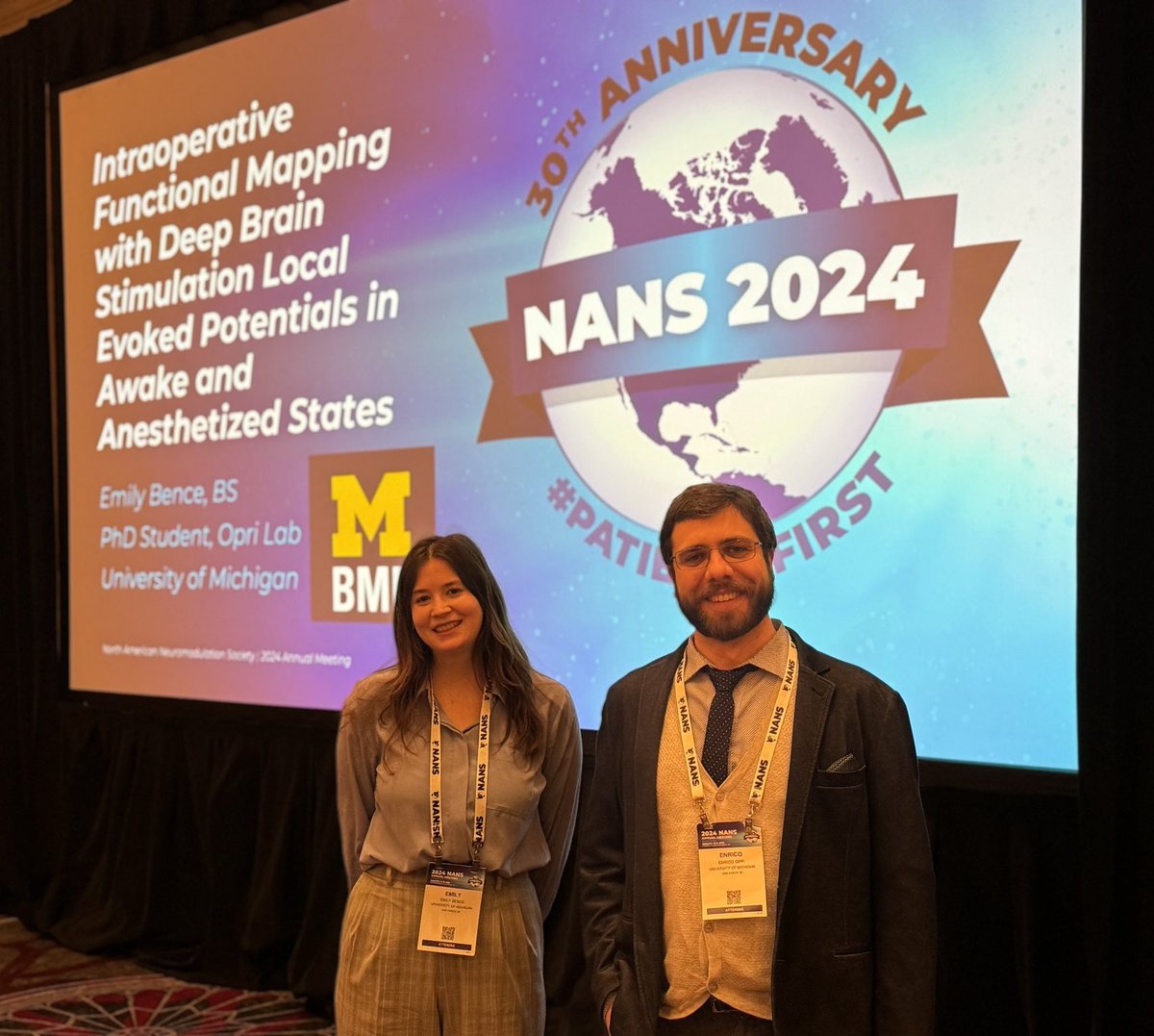 Proud of my student Emily Bence for presenting our latest findings at this year's NANS in Jan! #research #milestones #proudadvisor 🎉#NANS24