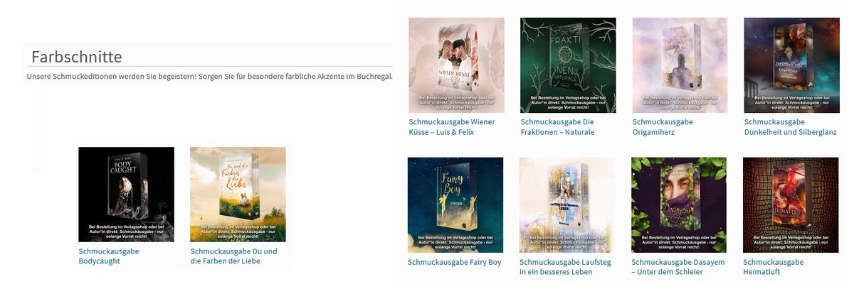 Main_Verlag's tweet photo. Unsere Schmuckeditionen mit Farbschnitt sind der Renner!
Wow, ihr seid großartig! Die ersten sind bereits ausverkauft ...
Ihr wollt auch welche? Dann rasch bestellen, nur bei uns im Shop oder bei den Autor*innen:
https://t.co/rtnWS4F37L
#farbschnitte https://t.co/Vp7zxuYKg9