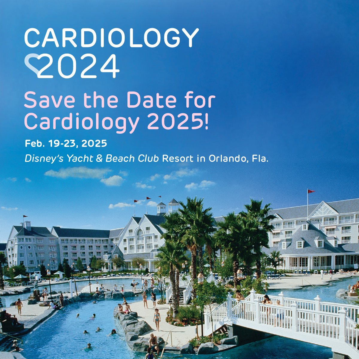 That’s a wrap on #Cardiology2024 – thank you to all of our attendees, sponsors and staff for another unforgettable meeting. Save the Date for #Cardiology2025 in Orlando – stay tuned for more details!