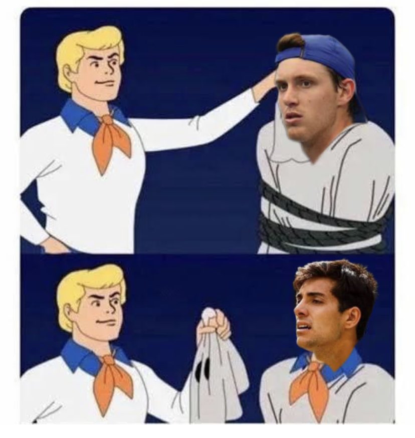 RobinsonChaconA's tweet photo. La única explicación al rendimiento de Nico Jarry hoy. #BAOpen #NicoJarry https://t.co/6z7nWXz13r