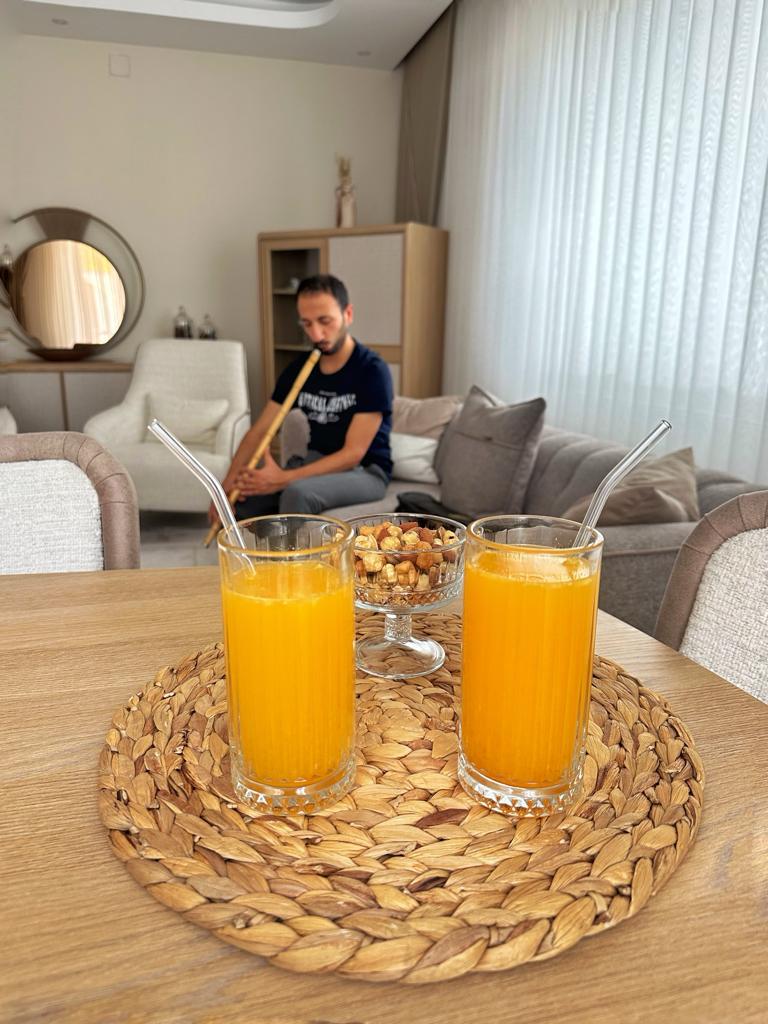cancağızımın üflerken boğazı kurumuştur diye 🍊😅