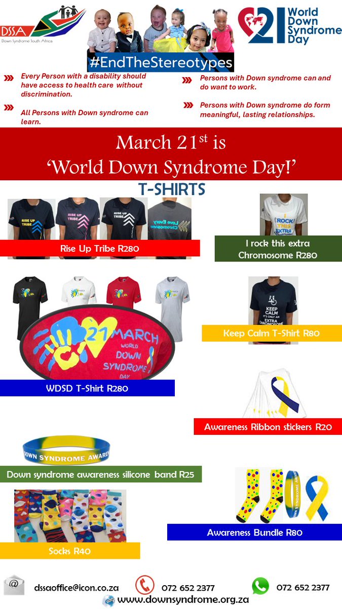 Get your awareness products from us. 
Email pc.dssa@mweb.co.za