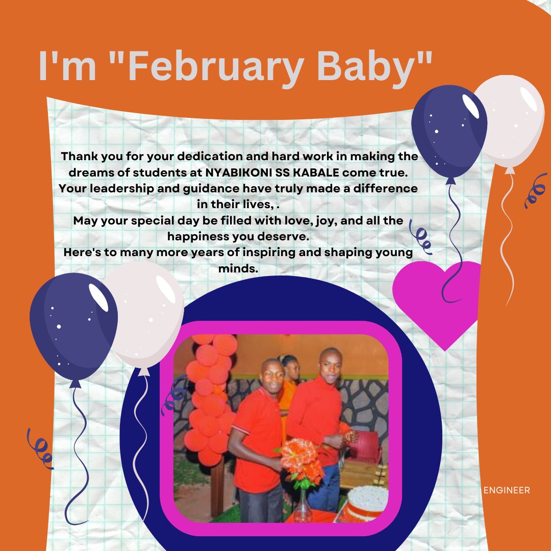 NiwahaIvan25's tweet photo. @cafejavas_ug I'M FEBRUARY BABY
Lets see who else is a February bae 💕!
If yes,drop your birth dates herein
Your wishes are welcomed 💯💕
Who wanna sponsor me a cake?
My x or ?
#birthday
#babyofthemonth
#february2024
#cjs
#cjscakes
#cjsValentinesFeast
Planning for @cafejavas_ug AS VENUE https://t.co/oMuAIB68jp